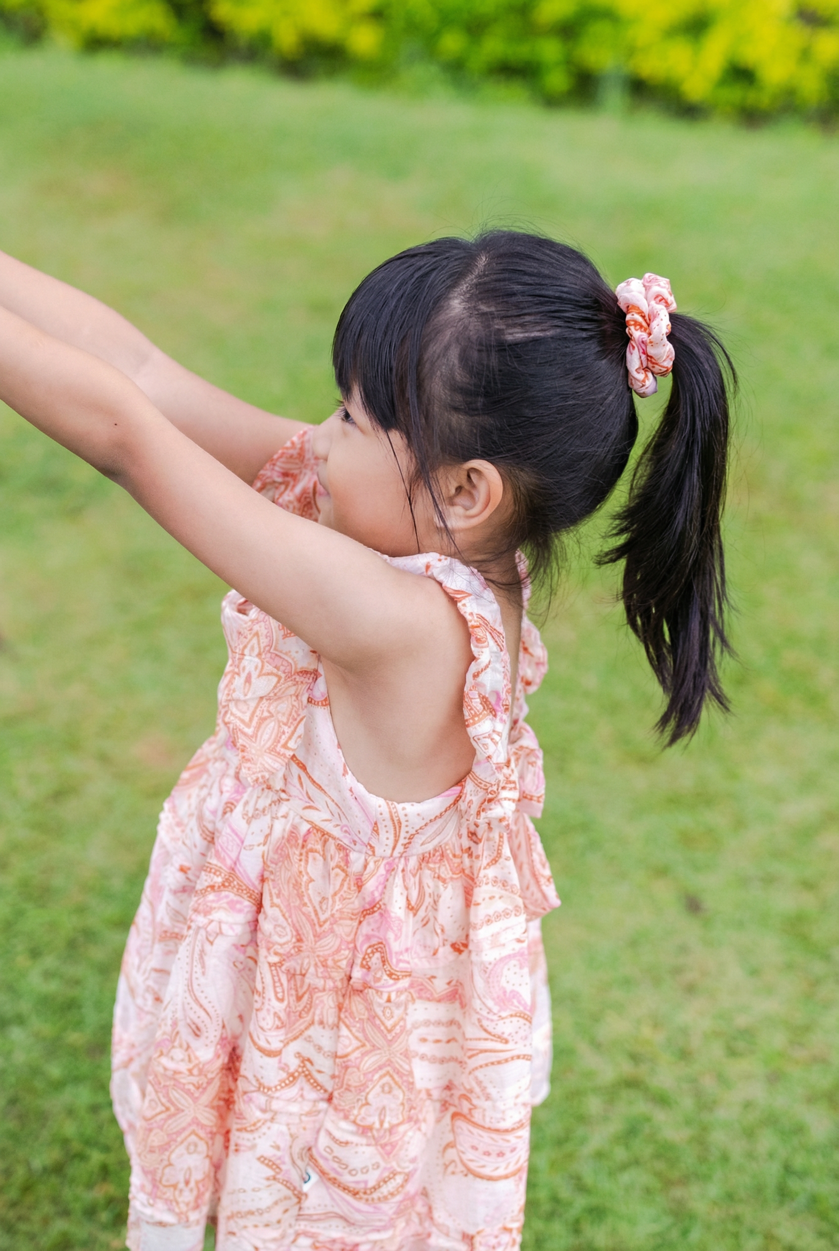 Scrunchie Paisly Print