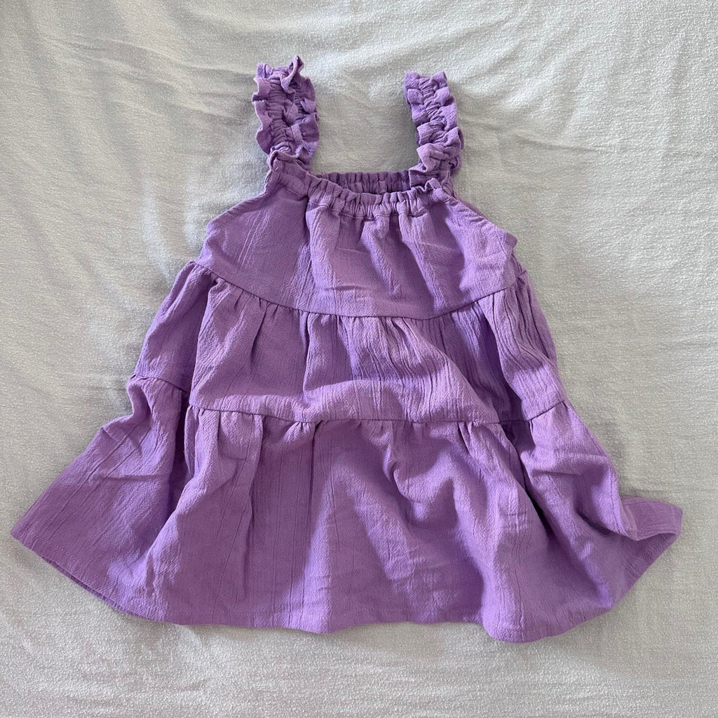 'Violet' Ruffle Tiered Dress