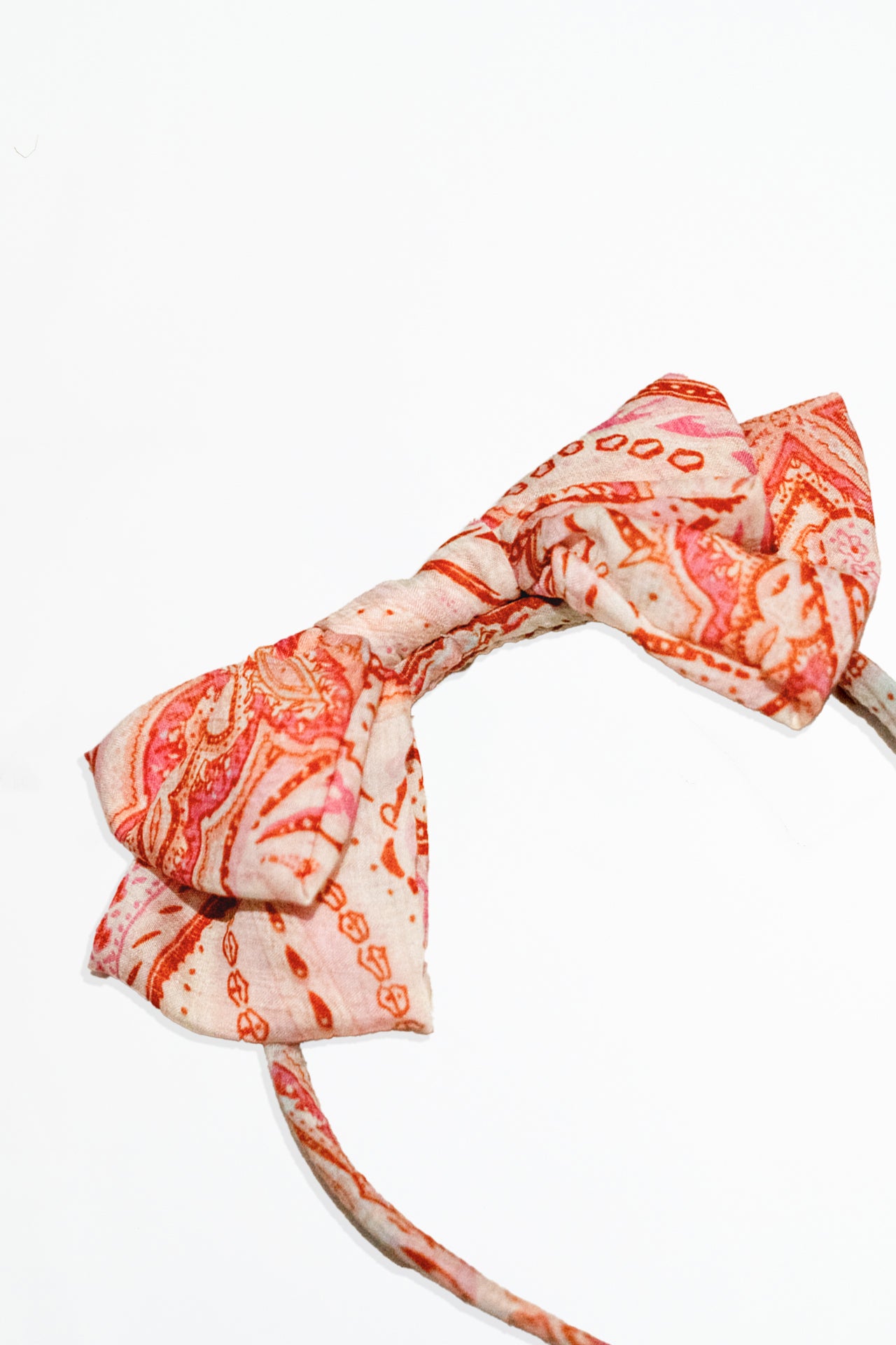 Baby Petal Headband Paisly Print