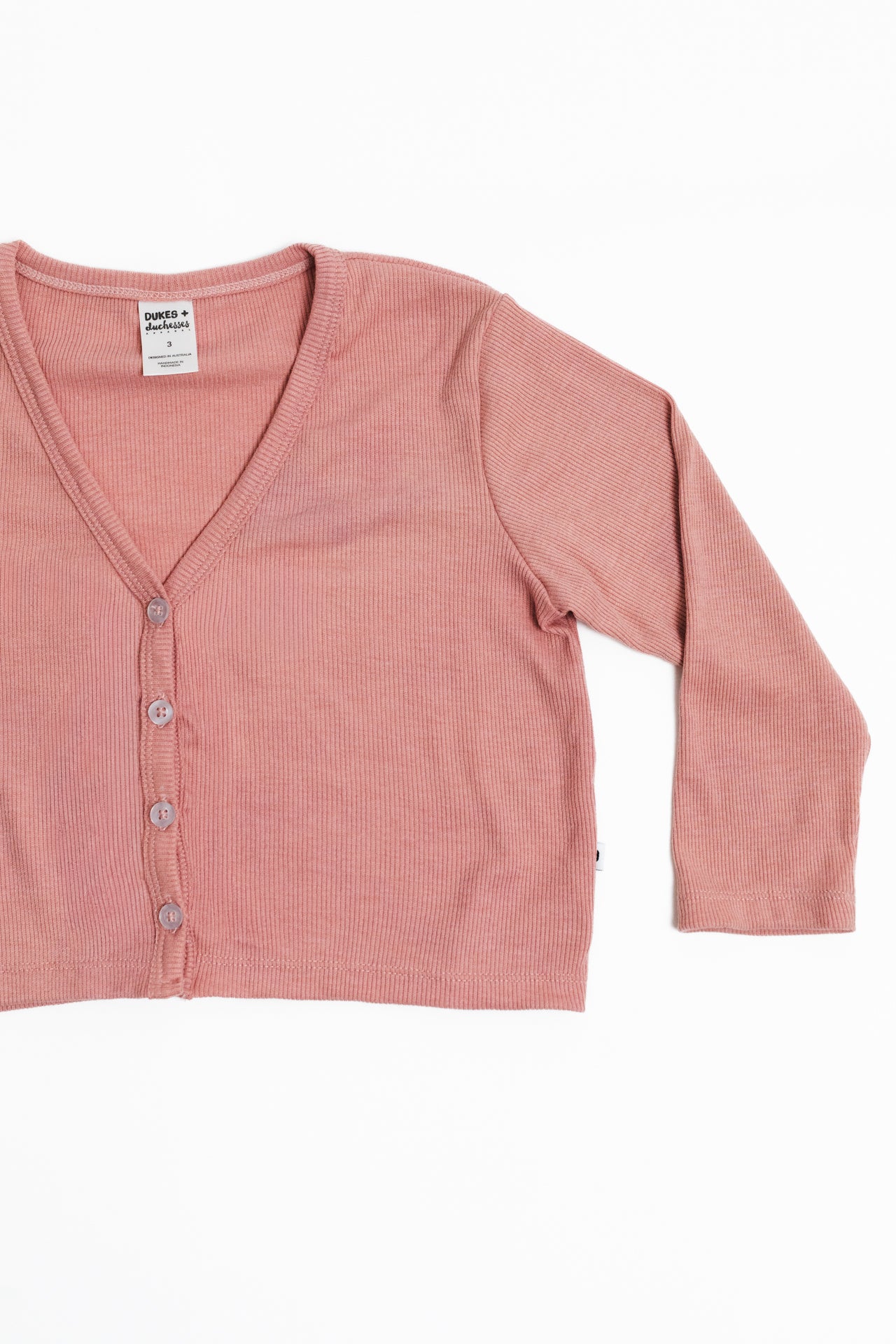 Rosie Lovely Pink Girls Shorty Cardigan