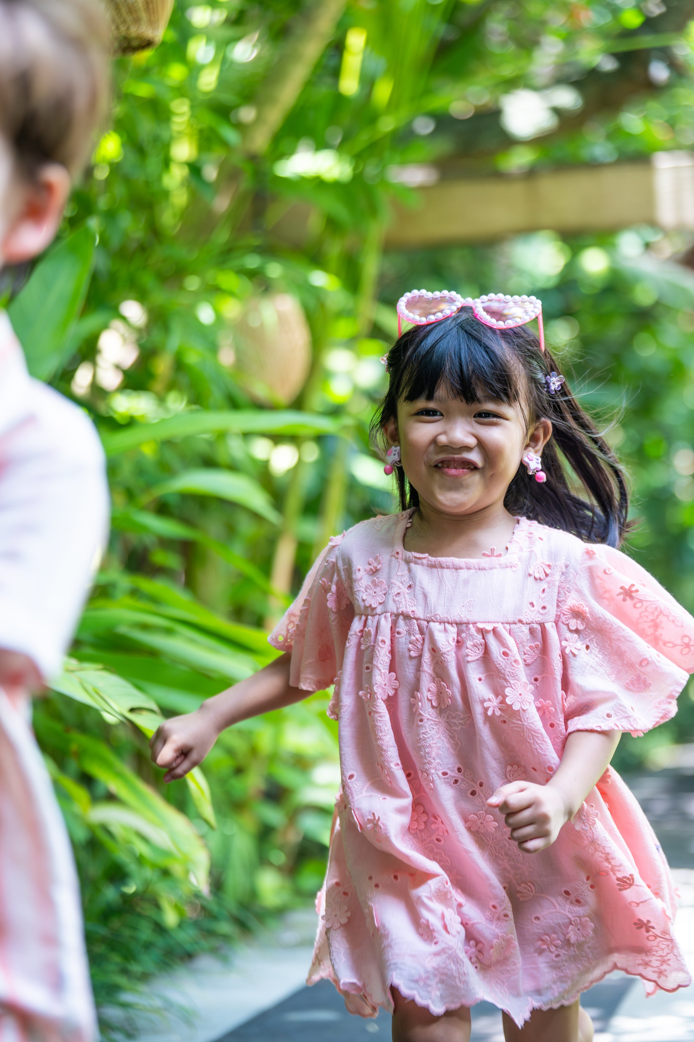 Posie Broderie Pink Dress