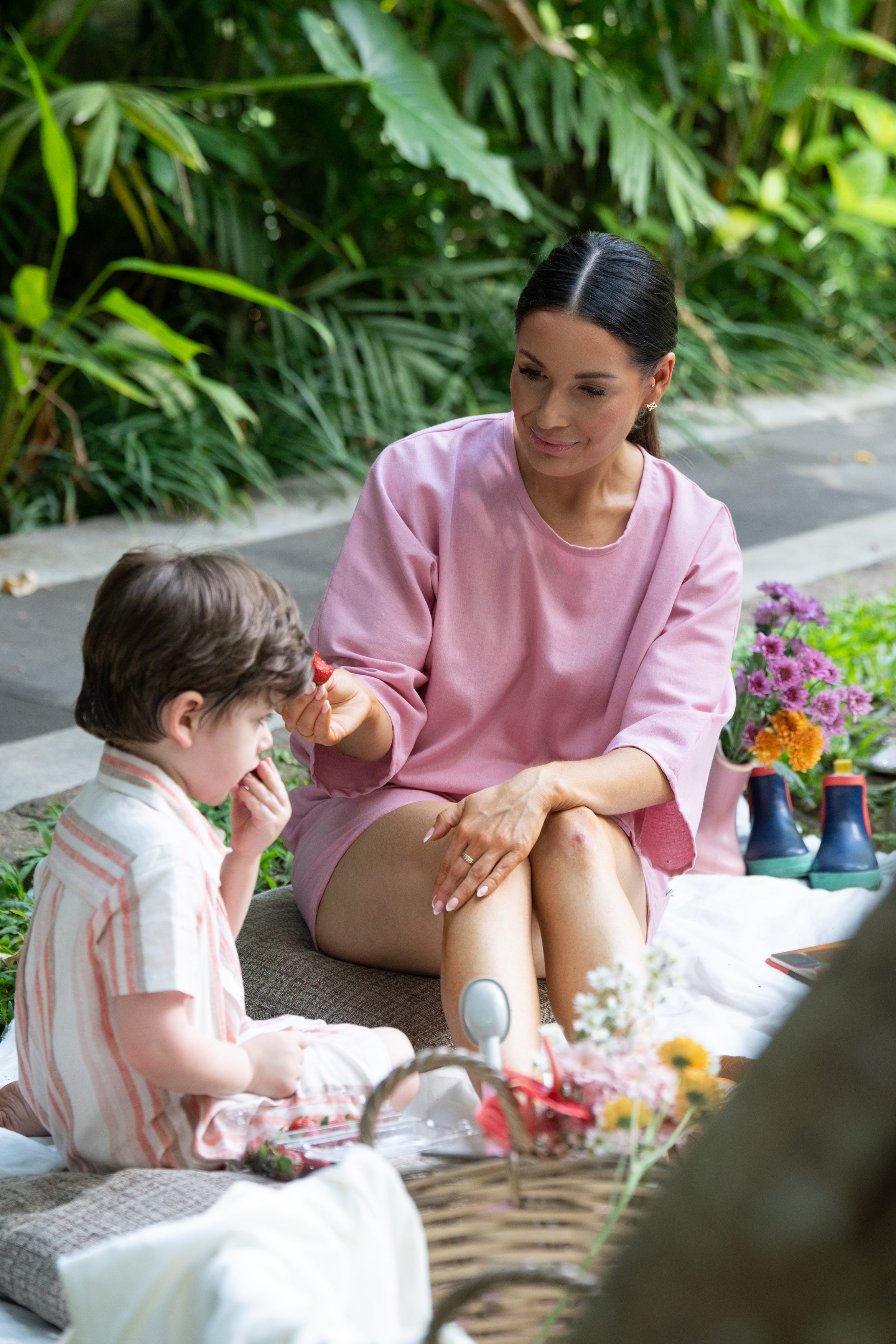 Nostalgia Dusty Petal Ladies Top