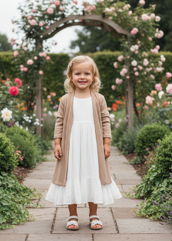 Rosie Ice Cream Girls Long Cardigan