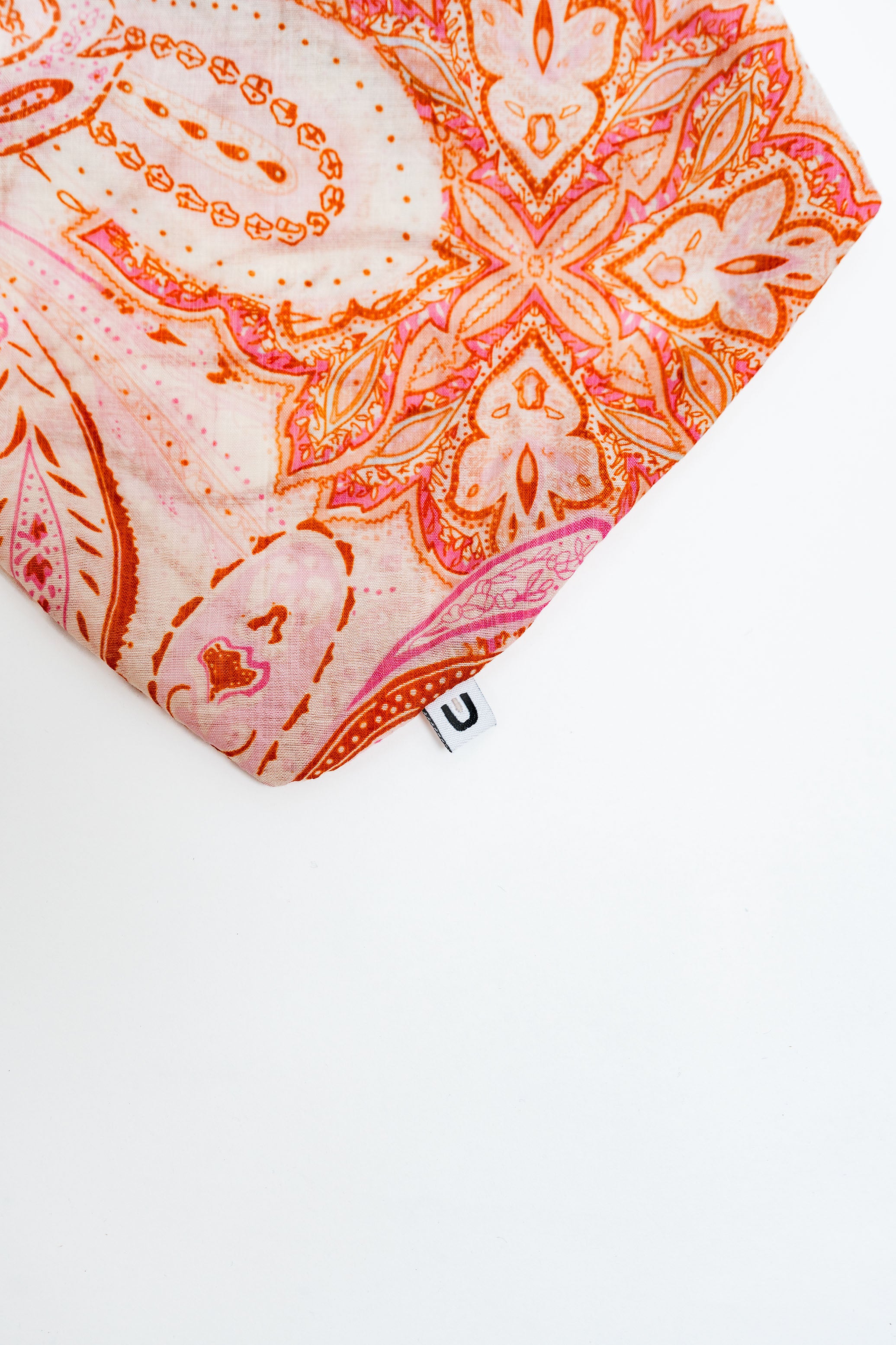 Scarf Bib Paisly Print