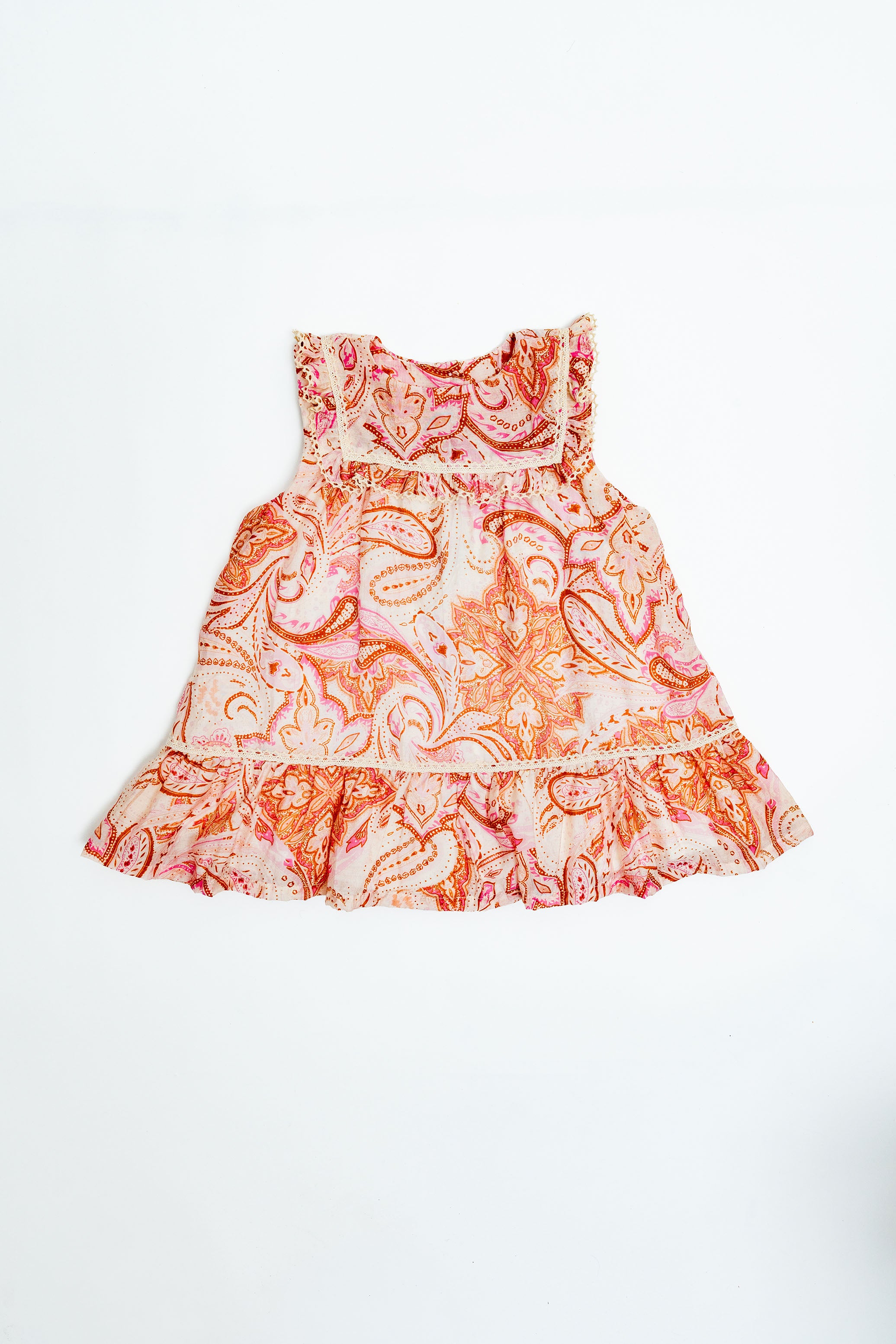 Matilda Paisly Print Girl Dress