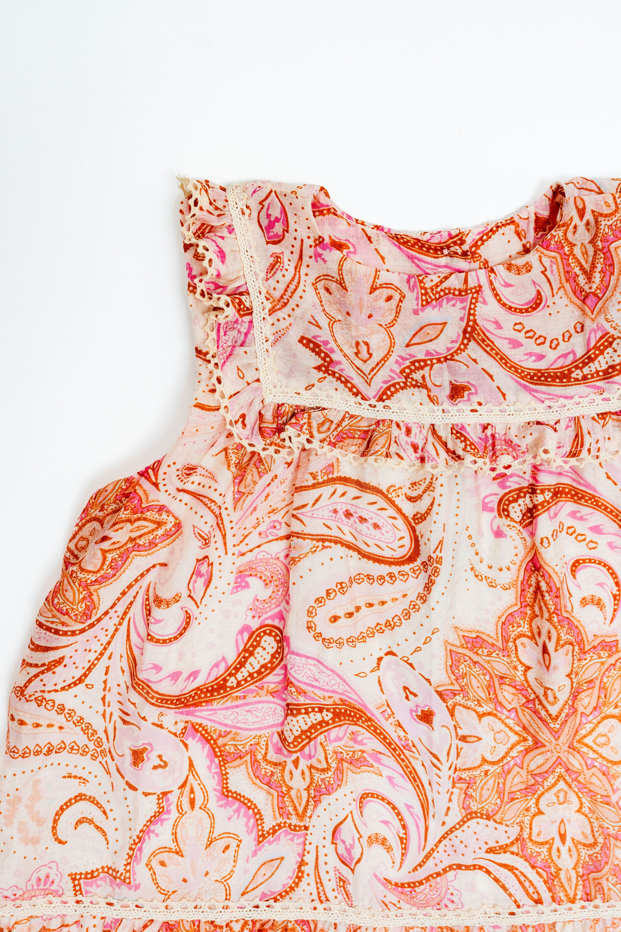 Matilda Paisly Print Girl Dress