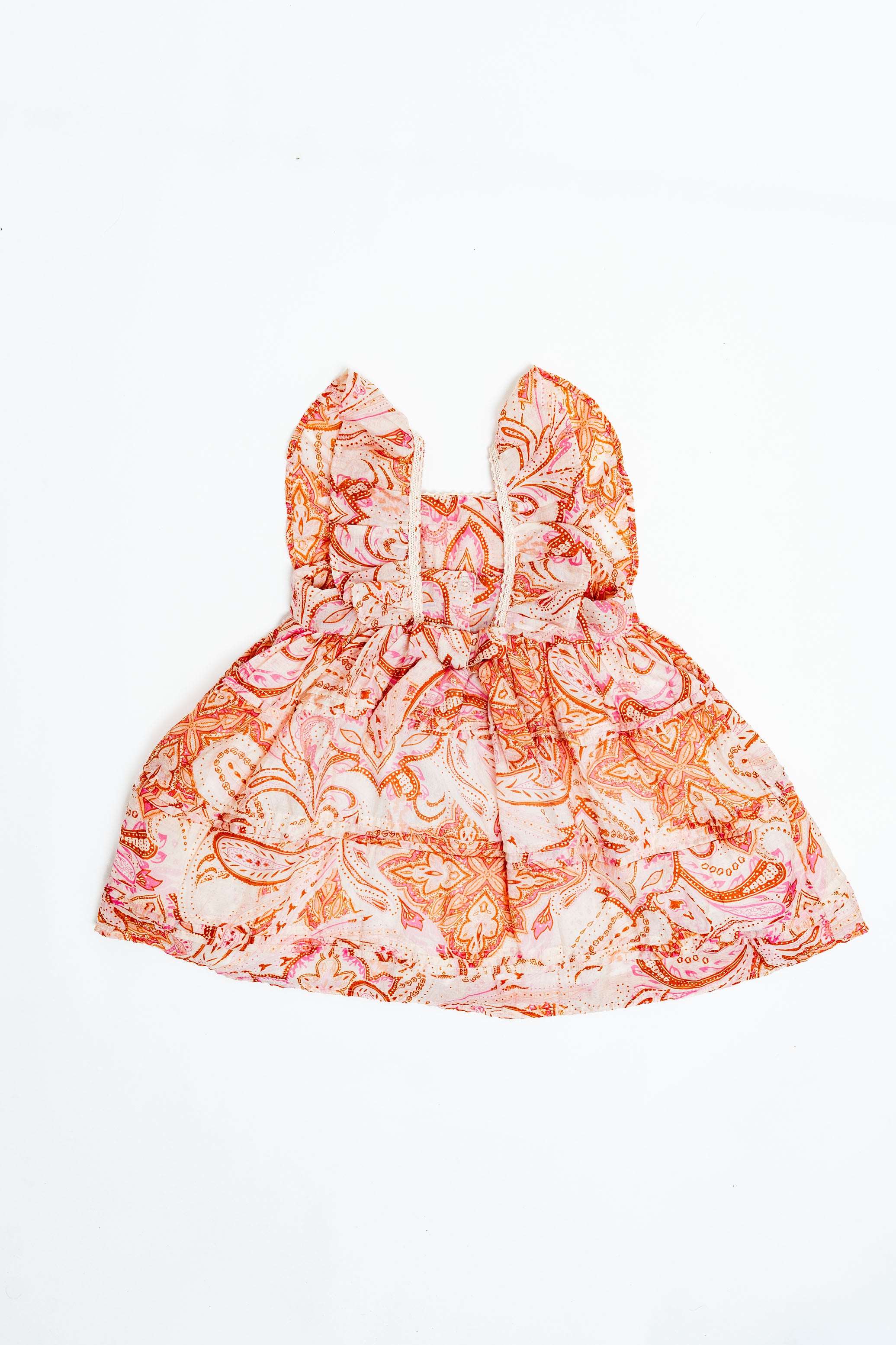 Tavisha Paisly Girl Tiered Dress