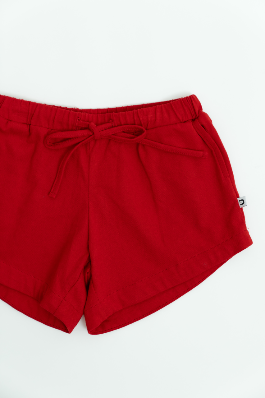 Rosie Girls Holly Red Short