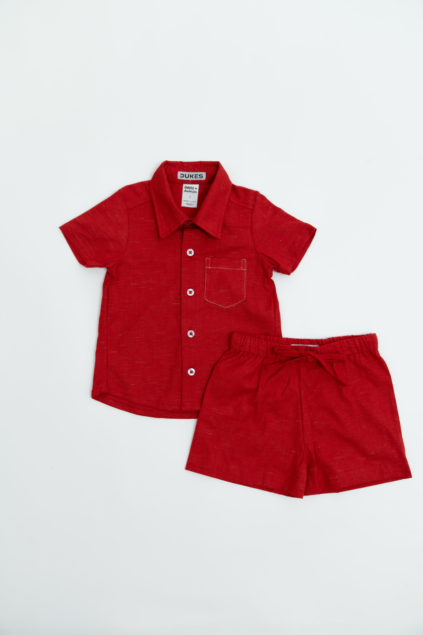 Walter Santa Red Boys Set