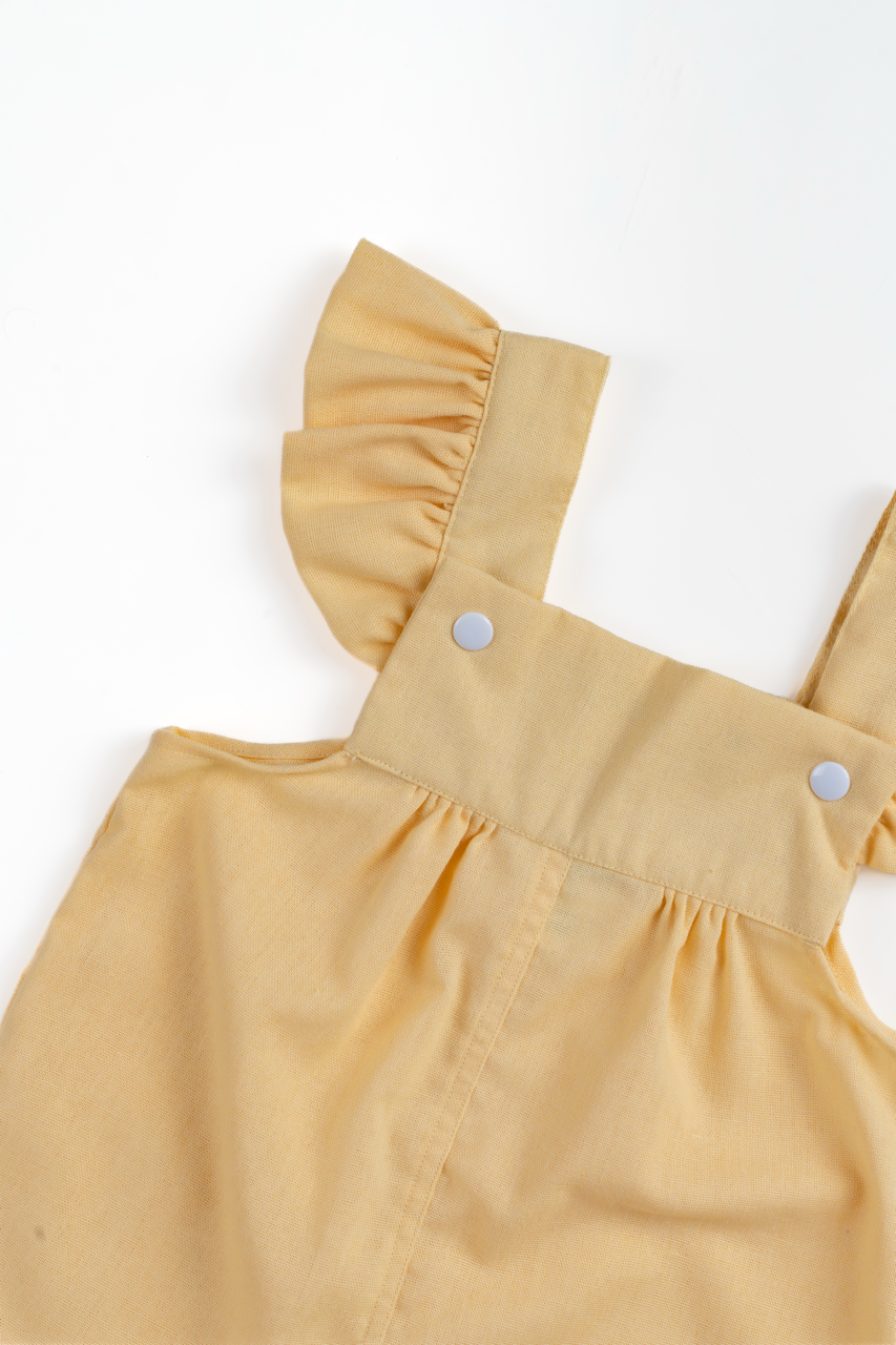 Macy Ruffle Sun Bloom Overalls
