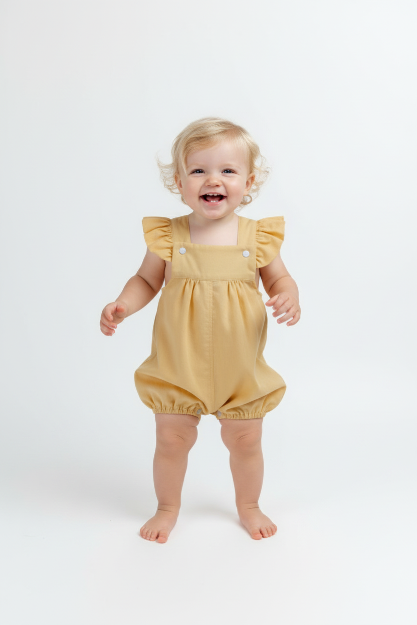 Macy Ruffle Sun Bloom Overalls