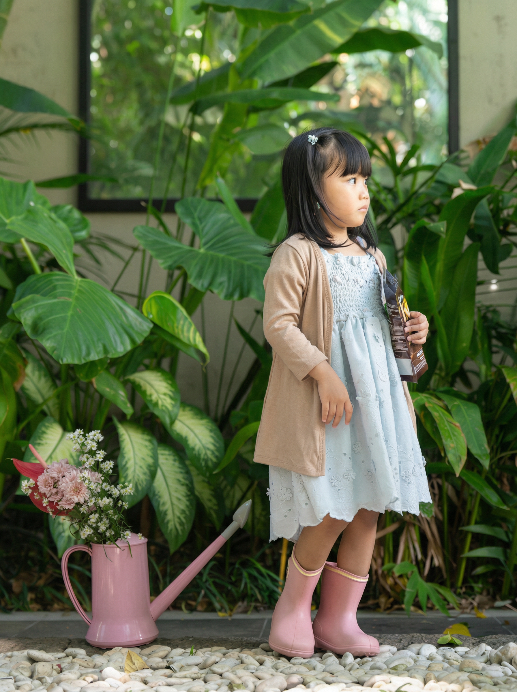 Rosie Ice Cream Girls Long Cardigan