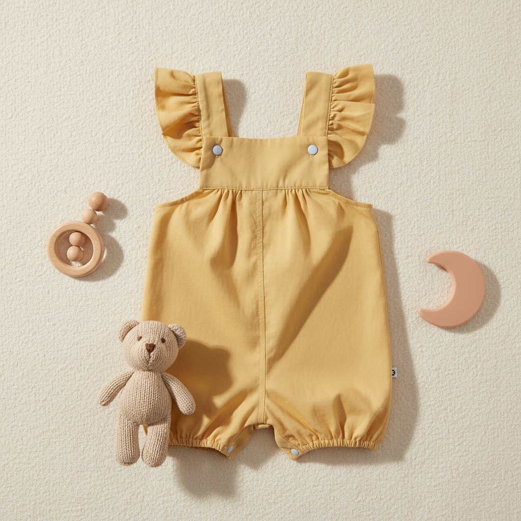 Macy Ruffle Sun Bloom Overalls